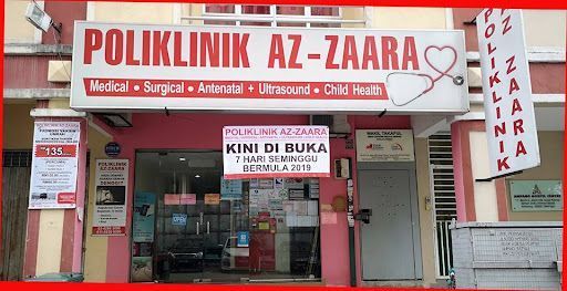 Poliklinik Az-Zaara - Kesihatan Wanita • Antenatal • Ultrasound Scan • Perubatan Am • Kesihatan Kanak2 • Saringan Kesihatan